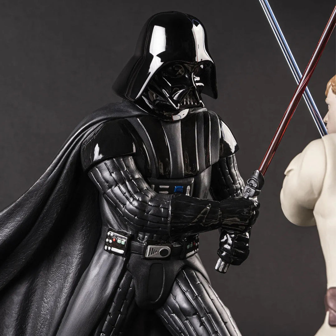 Lladró Star Wars Collection: Bespin Battle Sculpture Figurine Limited Edition sparkle-castle