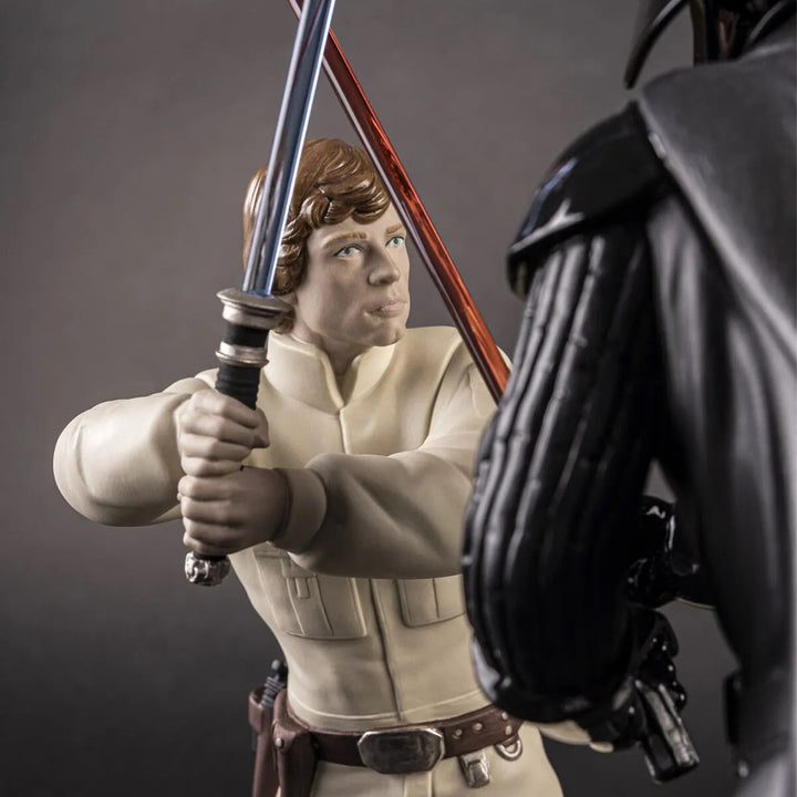 Lladró Star Wars Collection: Bespin Battle Sculpture Figurine Limited Edition sparkle-castle