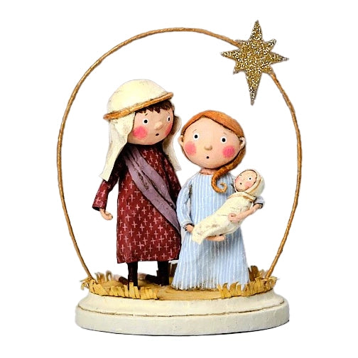 Lori Mitchell Christmas Collection: A Child is Born sparkle-castle