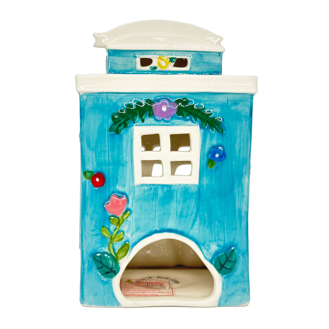 Blue Sky Clayworks: Hello Kitty and Friends Flower Shop Candle House sparkle-castle