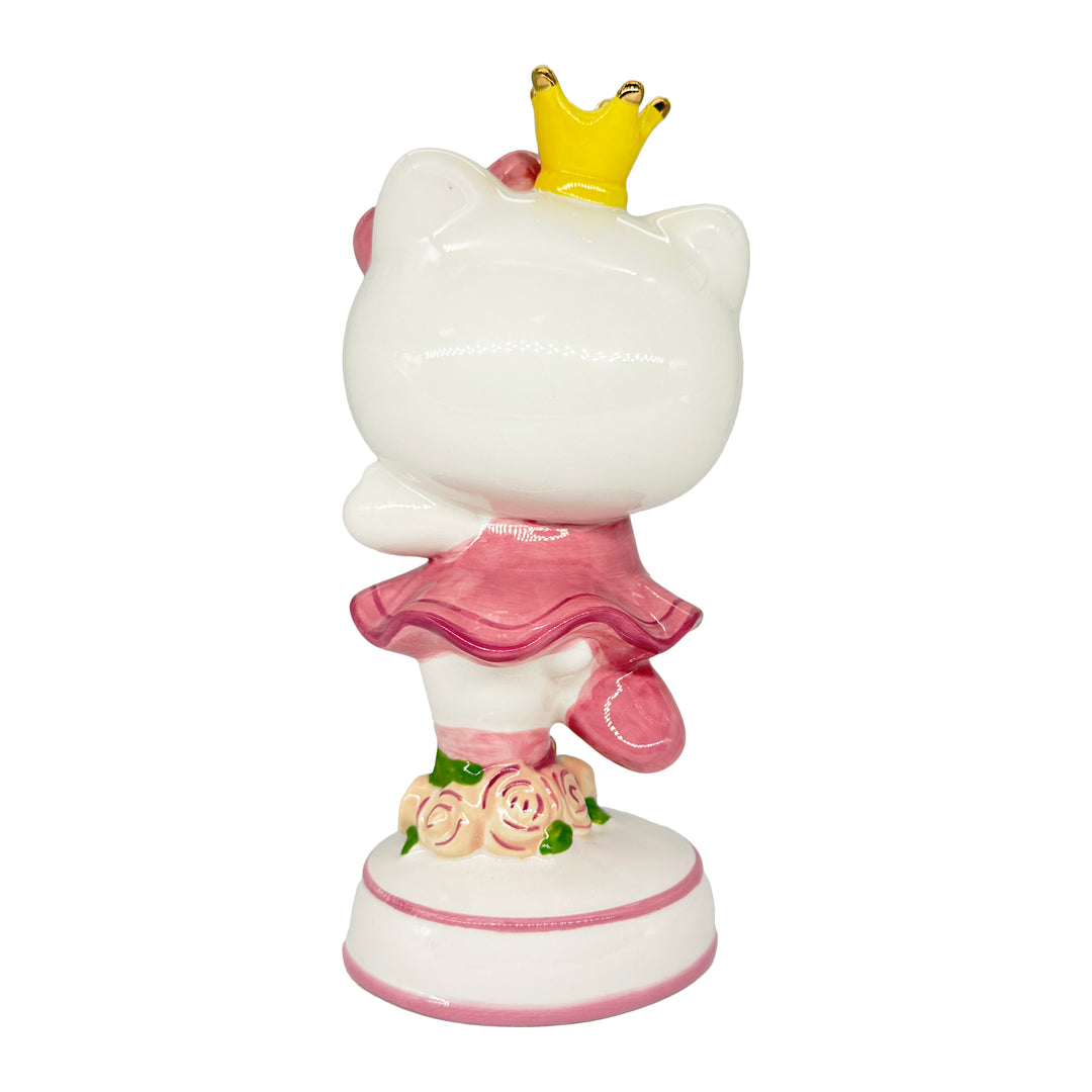 Blue Sky Clayworks: Hello Kitty Dancing Queen Figurine sparkle-castle