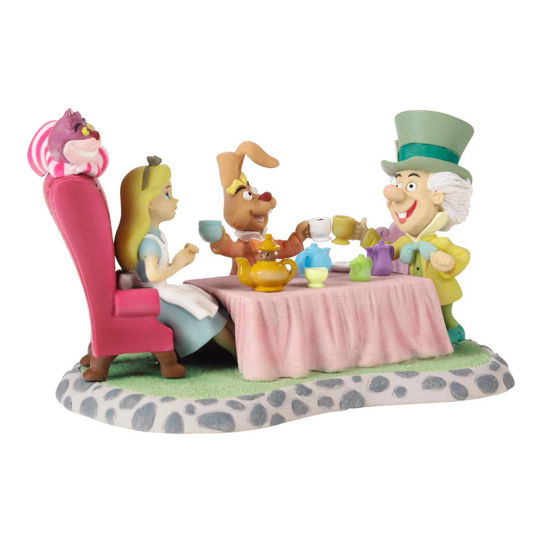 Precious Moments Disney Showcase: Alice in Wonderland Tea Party Figurine sparkle-castle