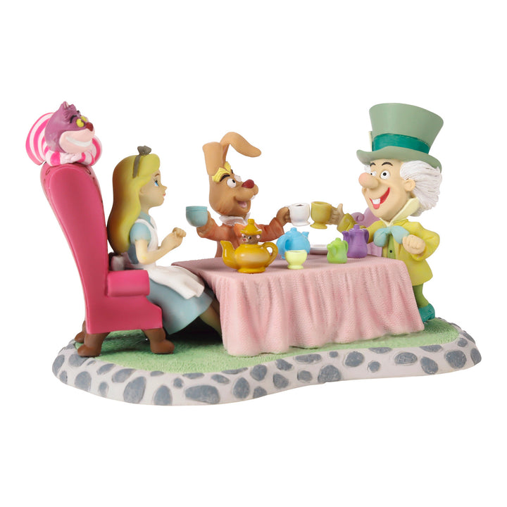 Precious Moments Disney Showcase: Alice in Wonderland Tea Party Figurine sparkle-castle