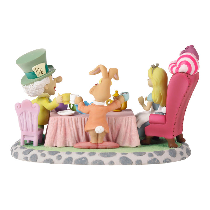 Precious Moments Disney Showcase: Alice in Wonderland Tea Party Figurine sparkle-castle