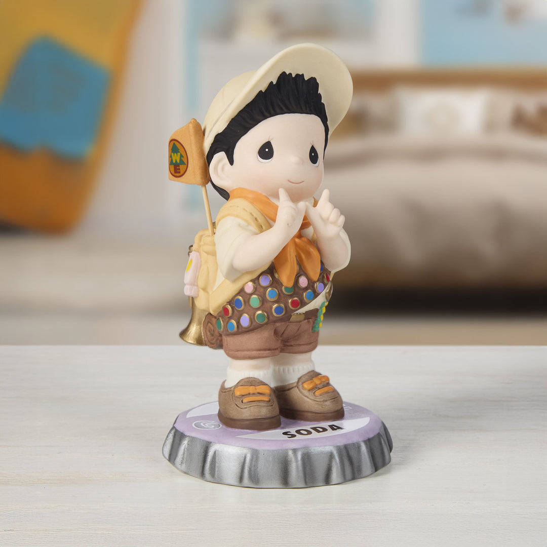 Precious Moments Disney Showcase: Russell From Pixar's UP Figurine sparkle-castle