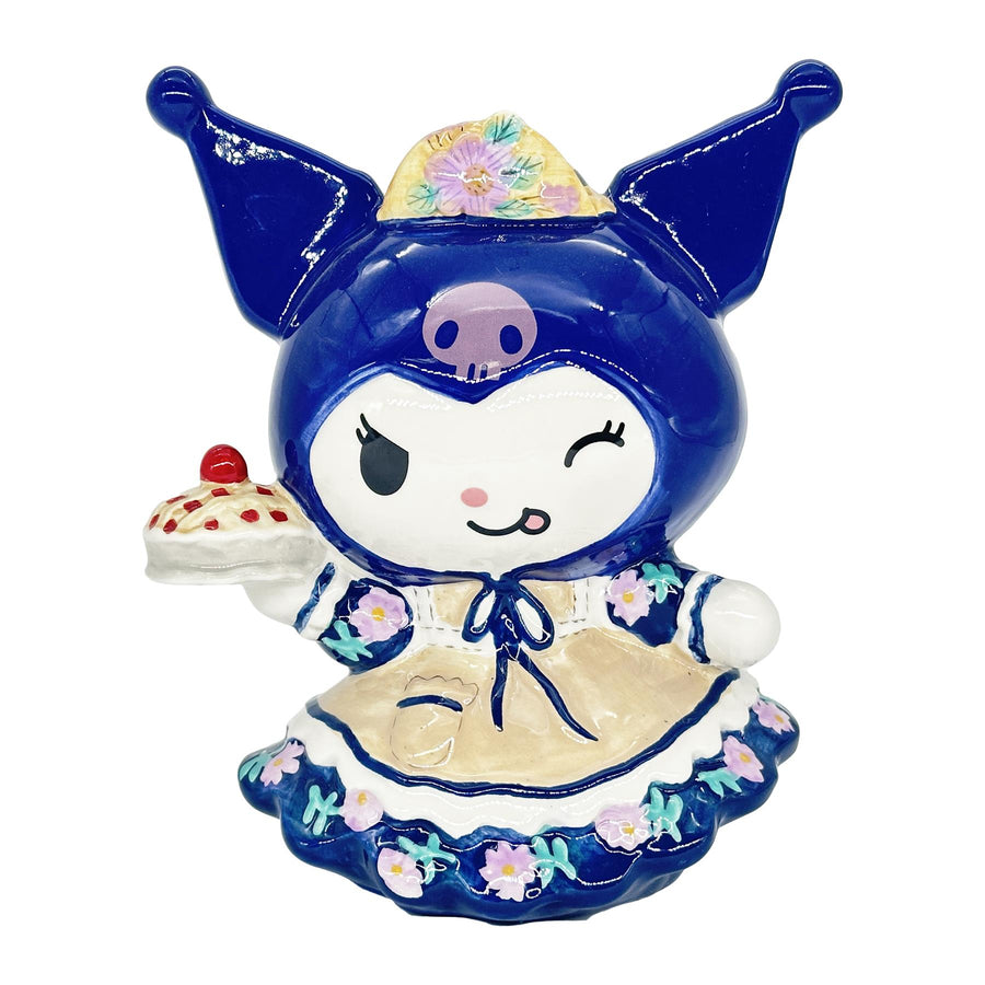 Blue Sky Clayworks: Sanrio's Kuromi in Western Prairie Dress Figurine sparkle-castle