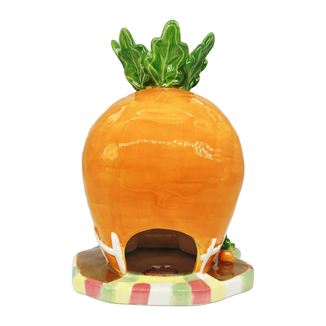 Blue Sky Clayworks: Hello Kitty and Friends Carrot Candle House sparkle-castle