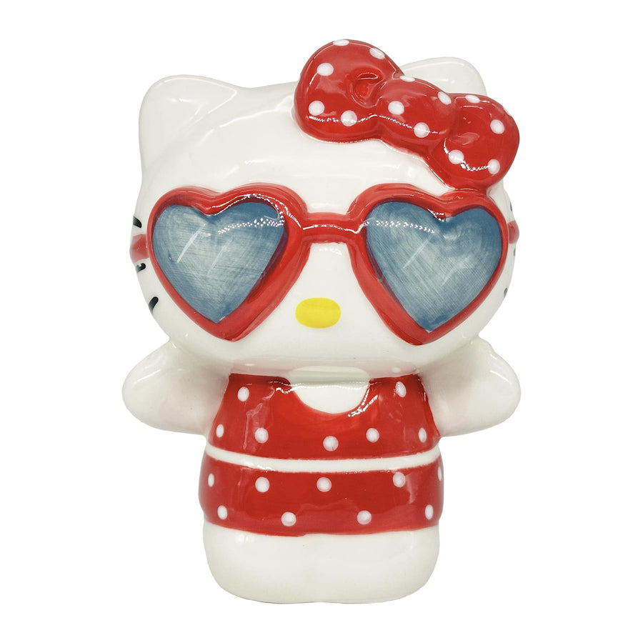 Blue Sky Clayworks: Summer Hello Kitty In Bathing Suit Figurine sparkle-castle