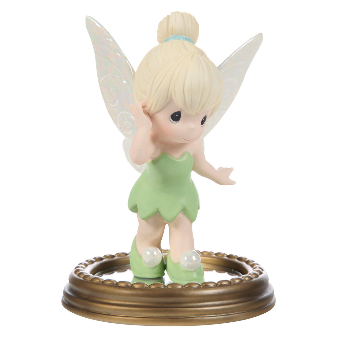 Precious Moments Disney Showcase: Tinker Bell with Mirror Figurine sparkle-castle