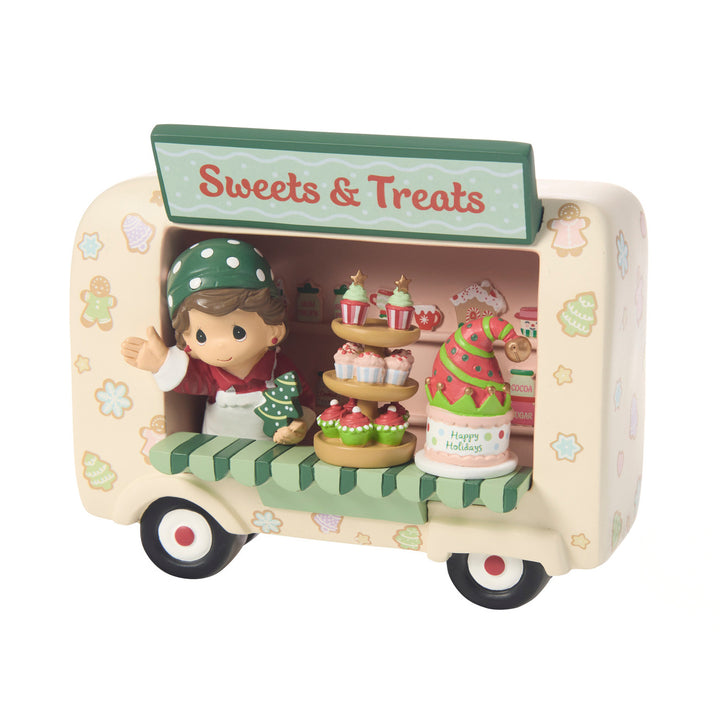 Precious Moments: Christmas Parade Desert Truck Figurine, 4th in Series sparkle-castle