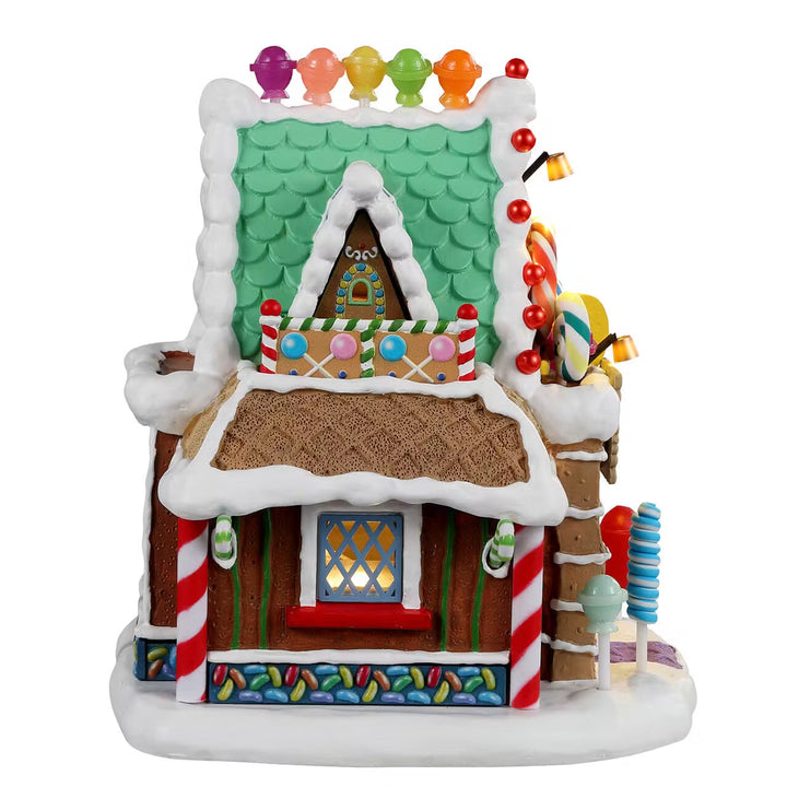 Lemax Sugar 'N Spice Village: The Lollipop Shop sparkle-castle