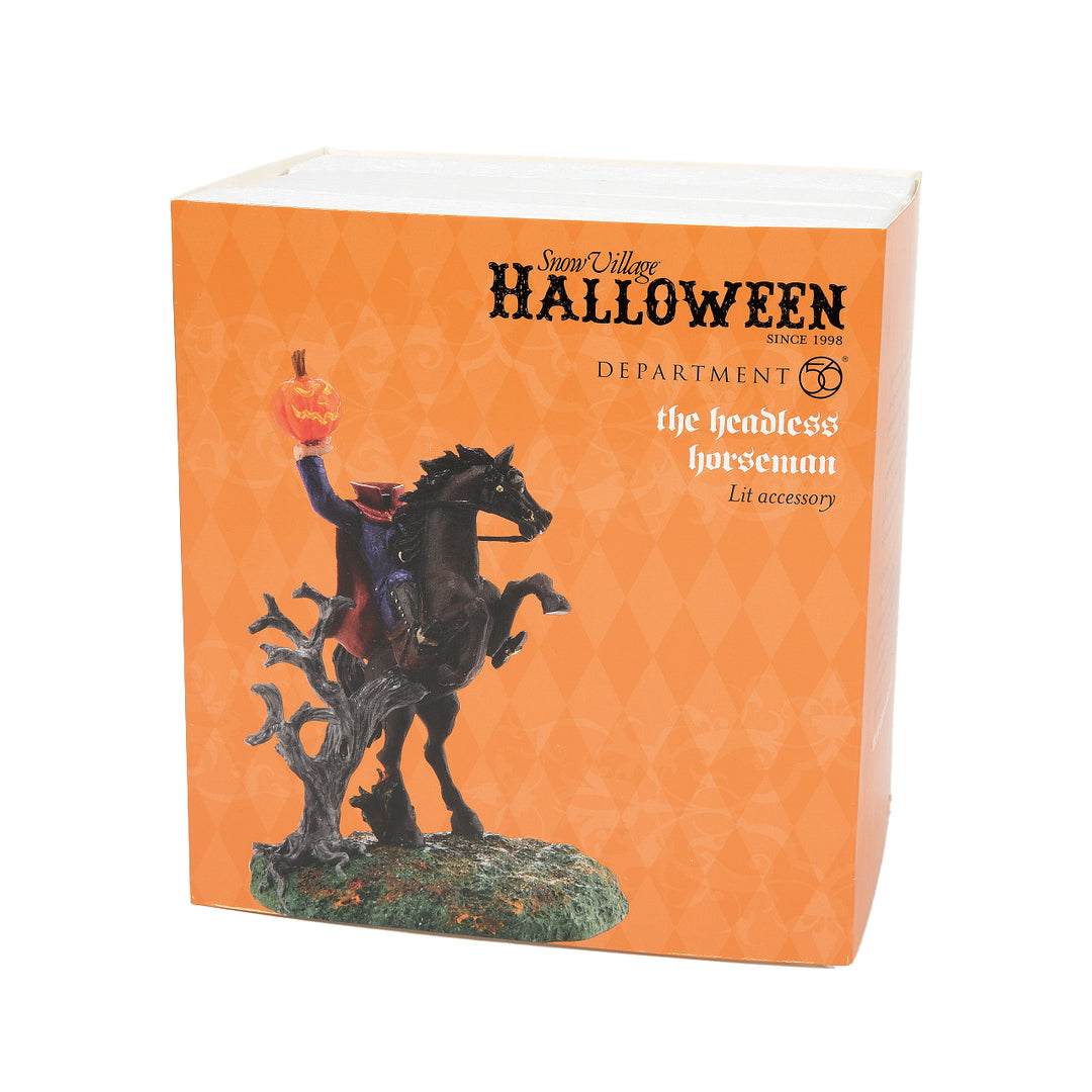 Department 56 Snow Village Halloween Accessory: The Headless Horseman sparkle-castle