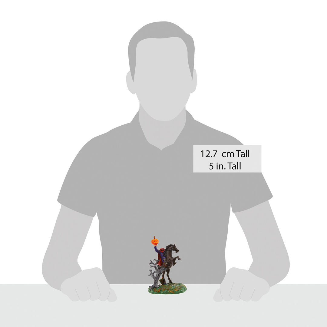 Department 56 Snow Village Halloween Accessory: The Headless Horseman sparkle-castle