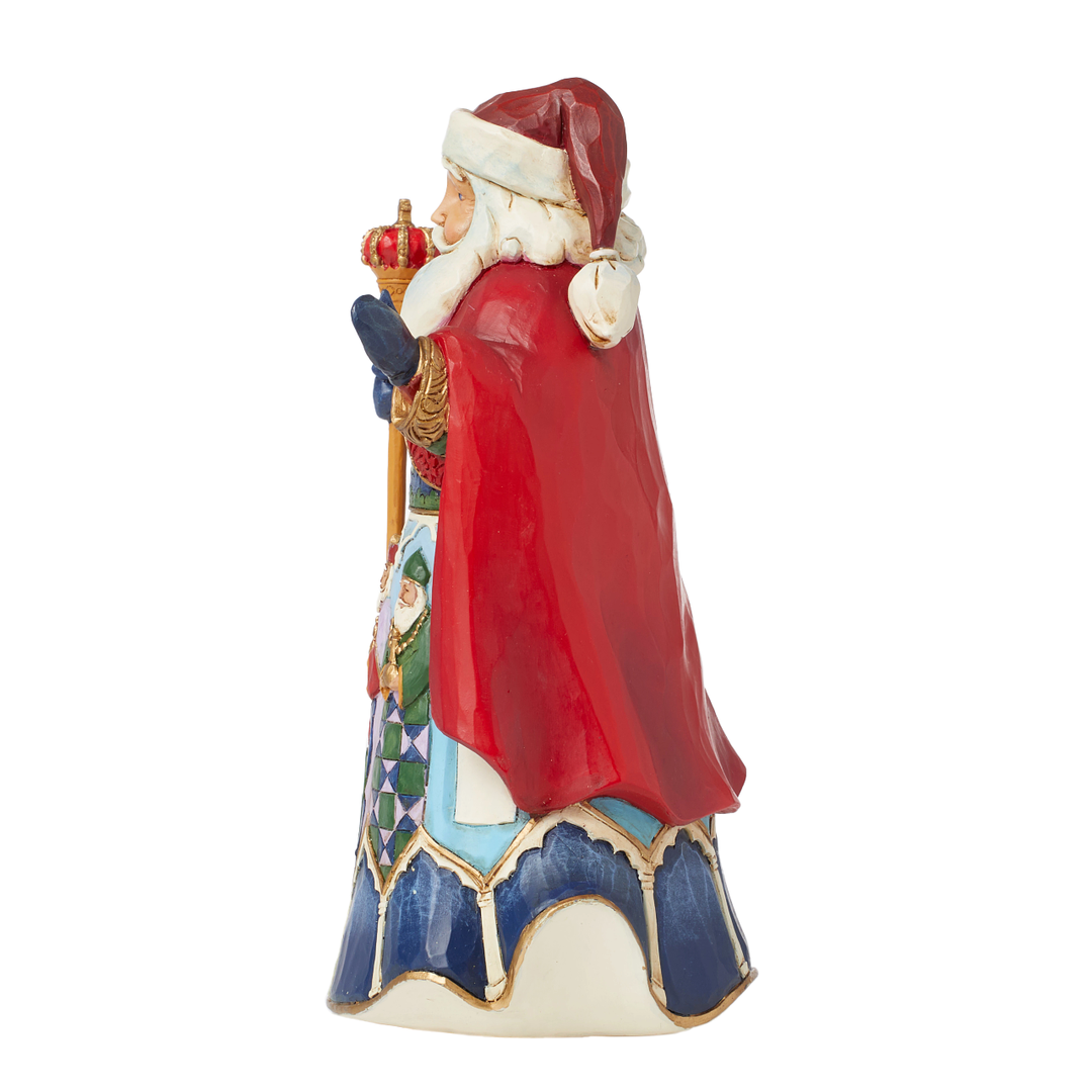 Jim Shore Heartwood Creek: Spanish Santa Figurine sparkle-castle