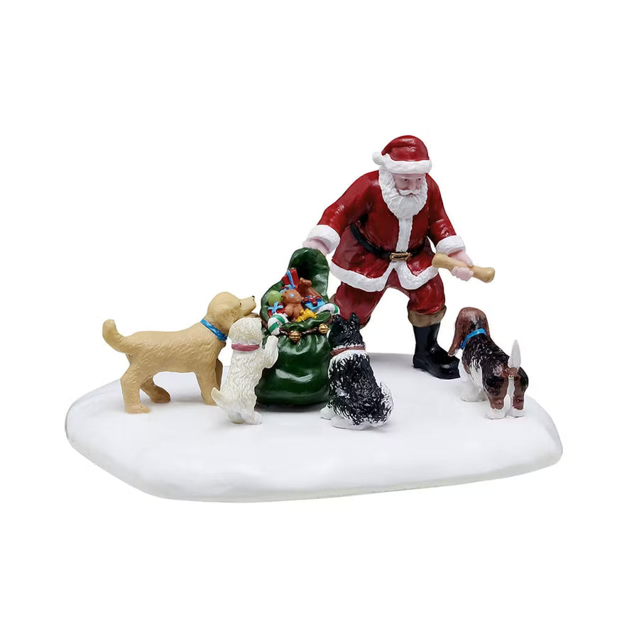 Lemax General Products Accessory: Dog Park Christmas sparkle-castle