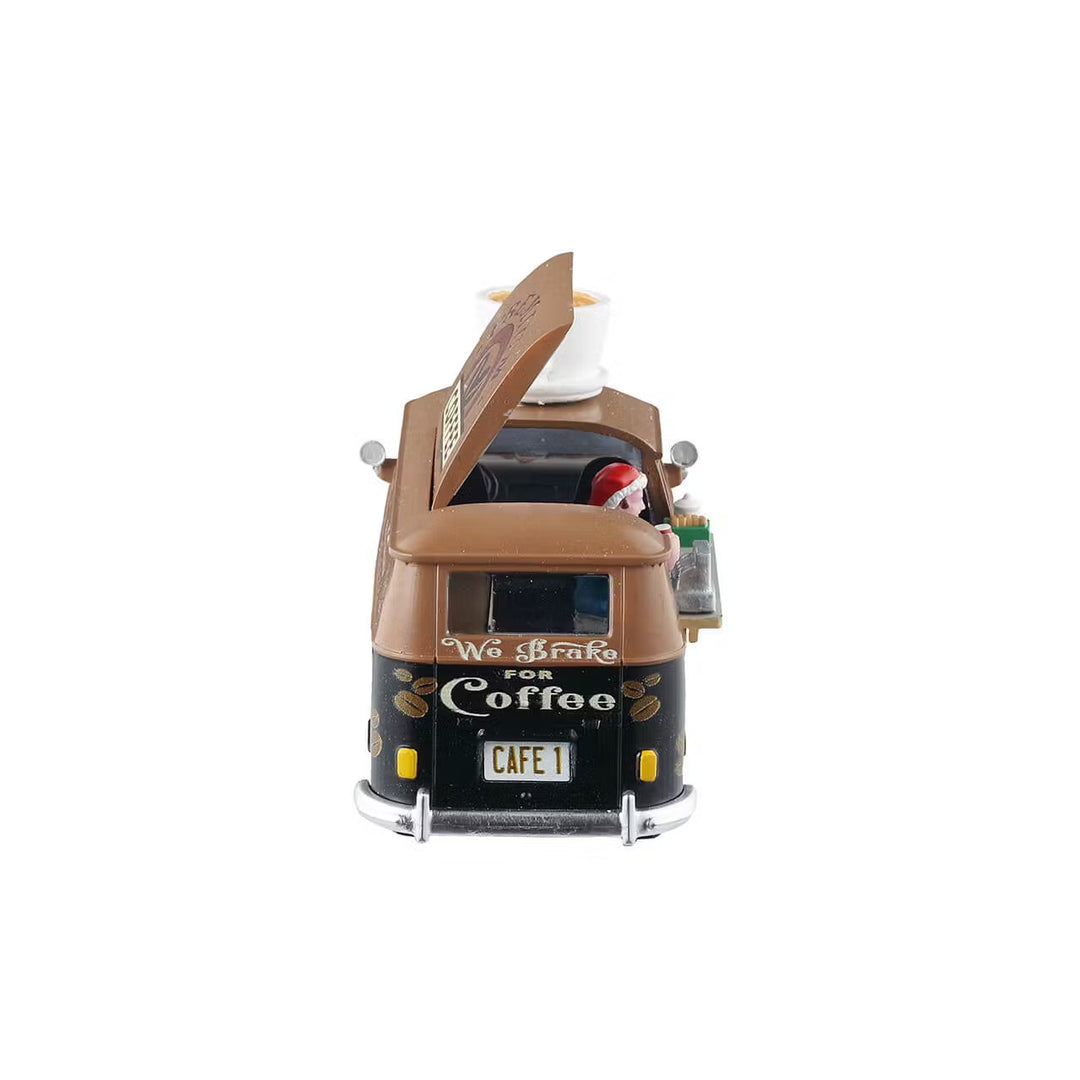 Lemax General Products Accessory: Rolling Roasters Coffee sparkle-castle