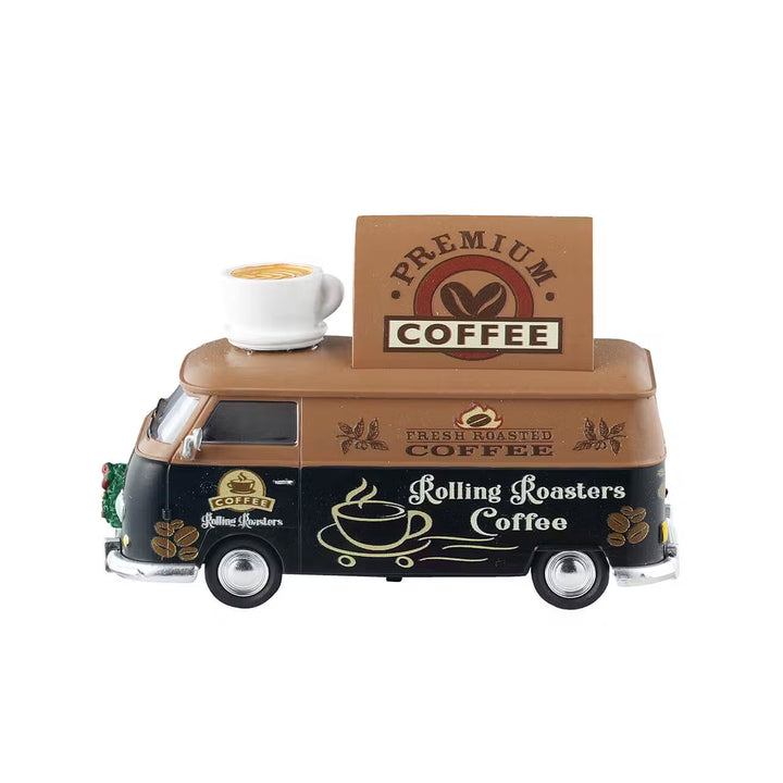 Lemax General Products Accessory: Rolling Roasters Coffee sparkle-castle