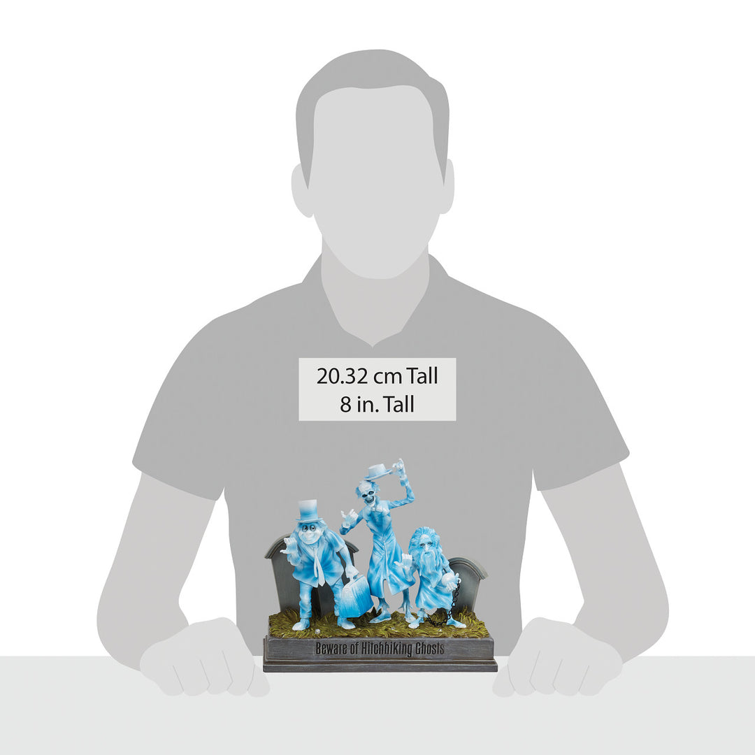 Disney Showcase: Haunted Mansion Hitchhiking Ghosts Figurine sparkle-castle