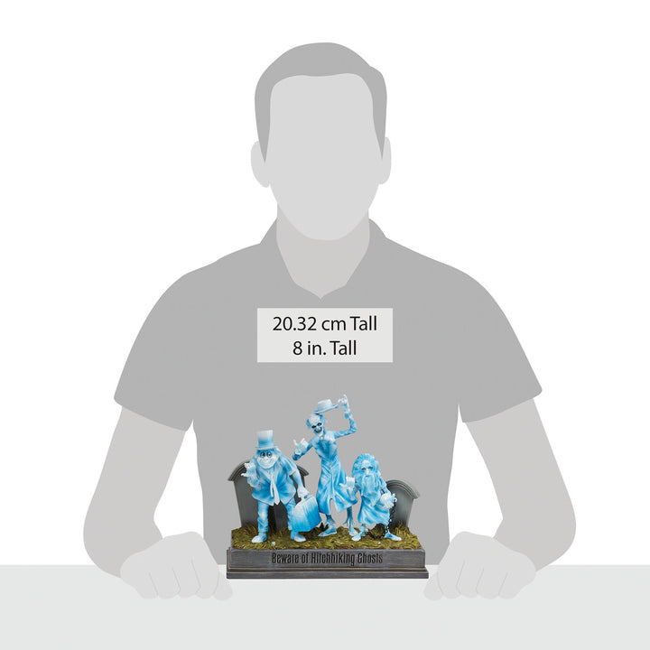 Disney Showcase: Haunted Mansion Hitchhiking Ghosts Figurine sparkle-castle