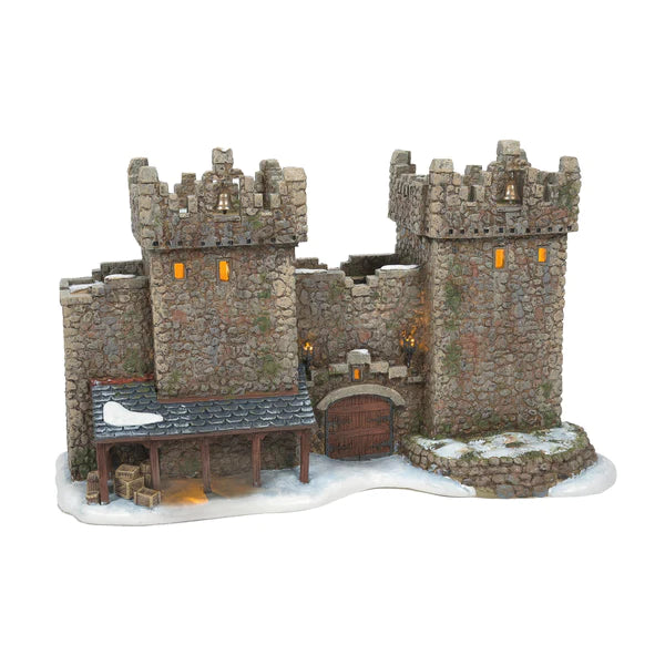 Department 56: Game of Thrones Winterfell Castle Village sparkle-castle
