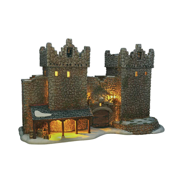 Department 56: Game of Thrones Winterfell Castle Village sparkle-castle