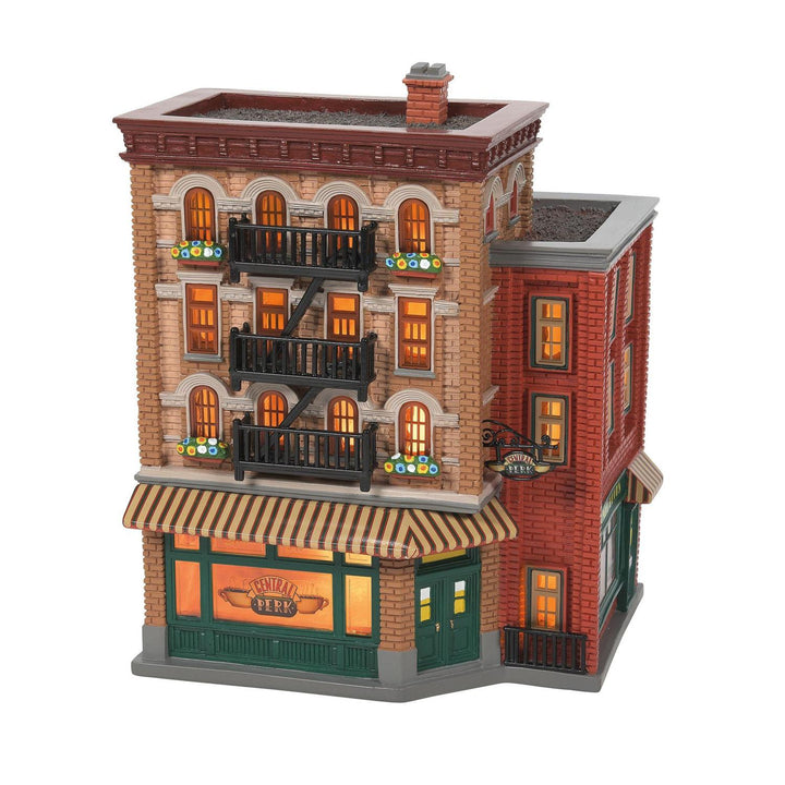 Department 56 Friends Village: Central Perk sparkle-castle