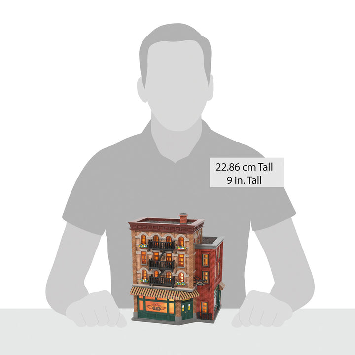 Department 56 Friends Village: Central Perk sparkle-castle