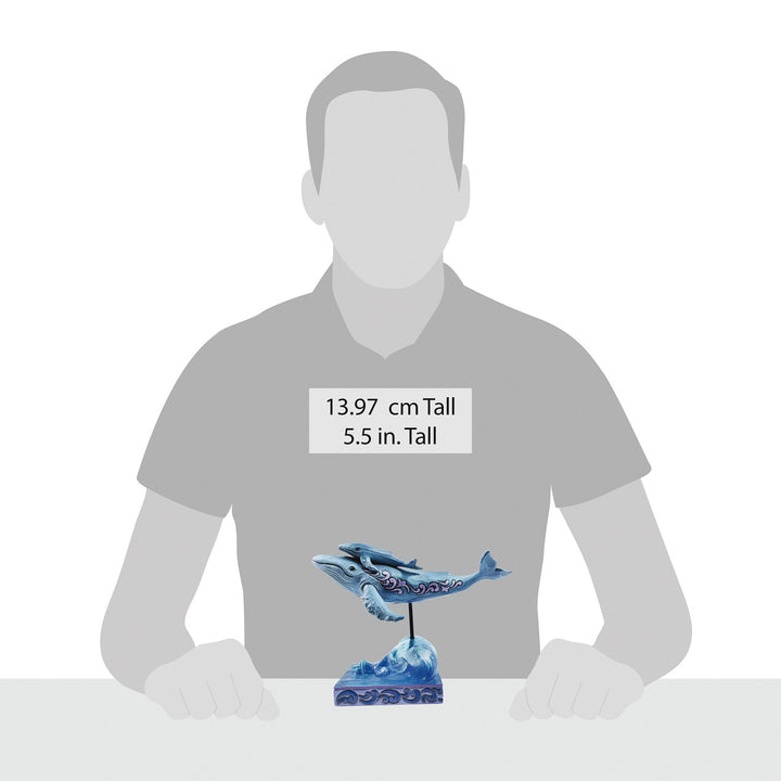 Jim Shore Animal Planet: Blue Whales Figurine sparkle-castle
