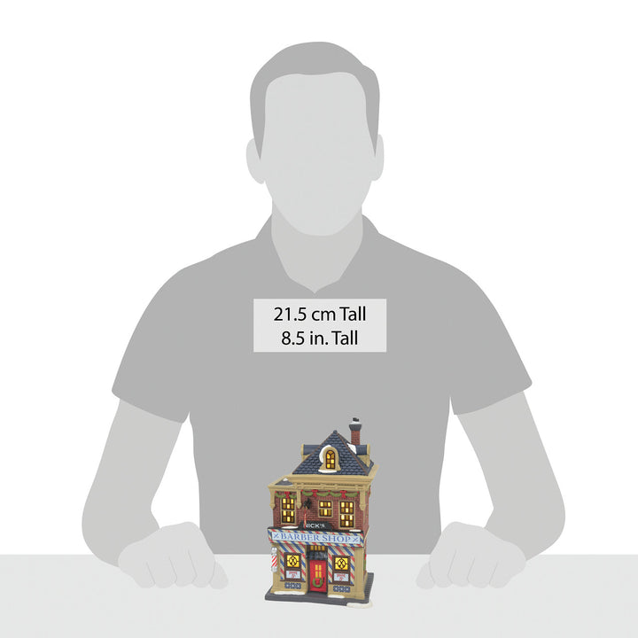 Department 56 Christmas In The City Village: A Little Off The Top sparkle-castle