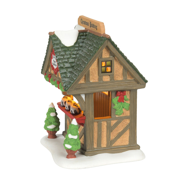 Department 56 Dickens Village: Ava's Plum Pudding sparkle-castle