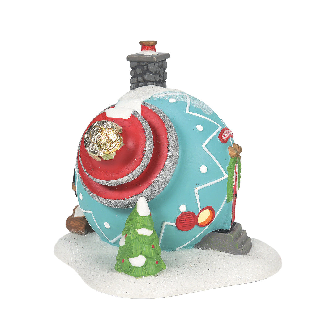 Department 56 North Pole Series: Bauble's Ornament House sparkle-castle