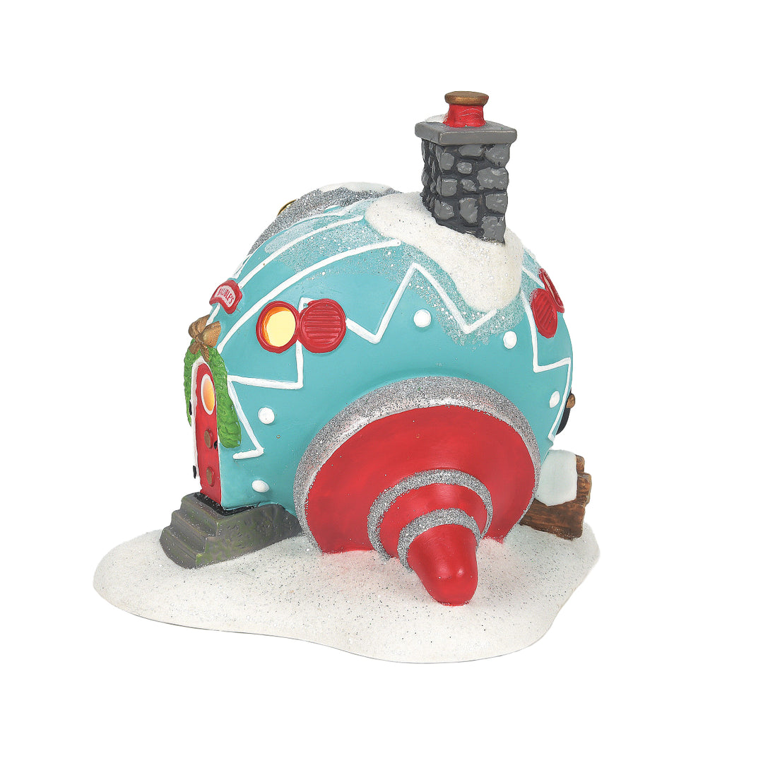 Department 56 North Pole Series: Bauble's Ornament House sparkle-castle