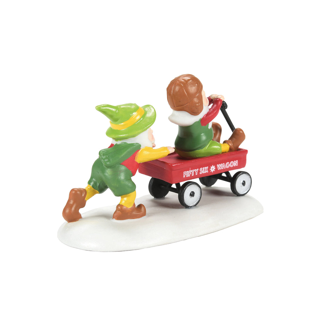 Department 56 North Pole Series Accessory: Road Test sparkle-castle