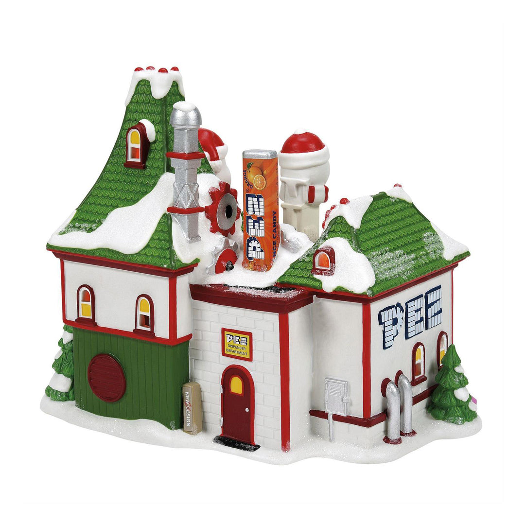 Department 56 PEZ Village: The Imperial Palace Of PEZ sparkle-castle