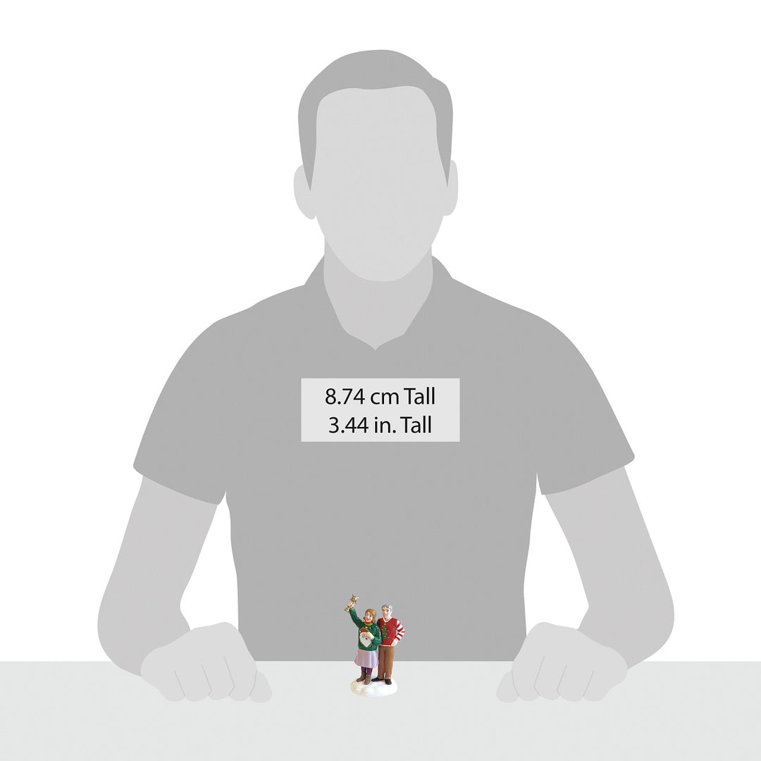 Department 56 Original Snow Village Accessory: Ugliest Sweater Champion sparkle-castle