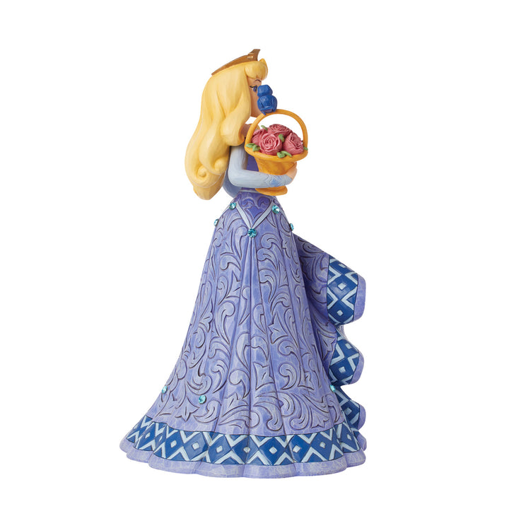 Jim Shore Disney Traditions: Aurora Deluxe 6th In Series Figurine sparkle-castle