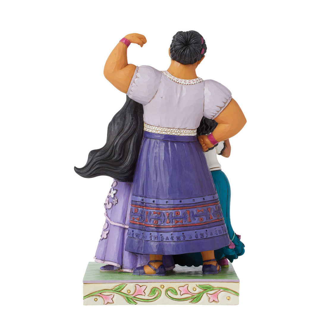 Jim Shore Disney Traditions: Encanto - Miabel, Luisa, Isabella Figurine sparkle-castle