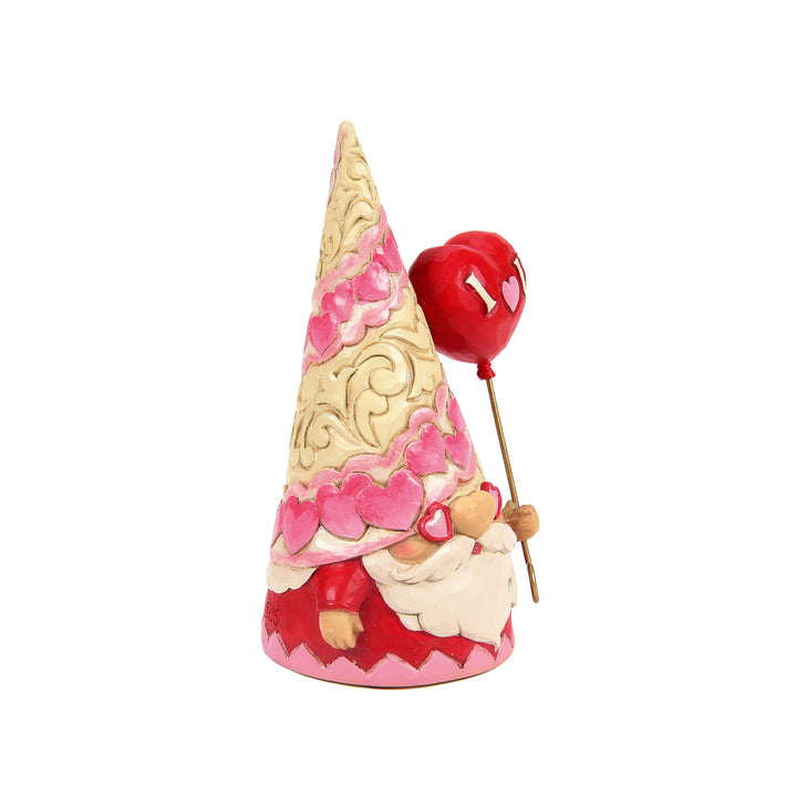 Jim Shore Heartwood Creek: Love Gnome with Heart Balloon Figurine sparkle-castle