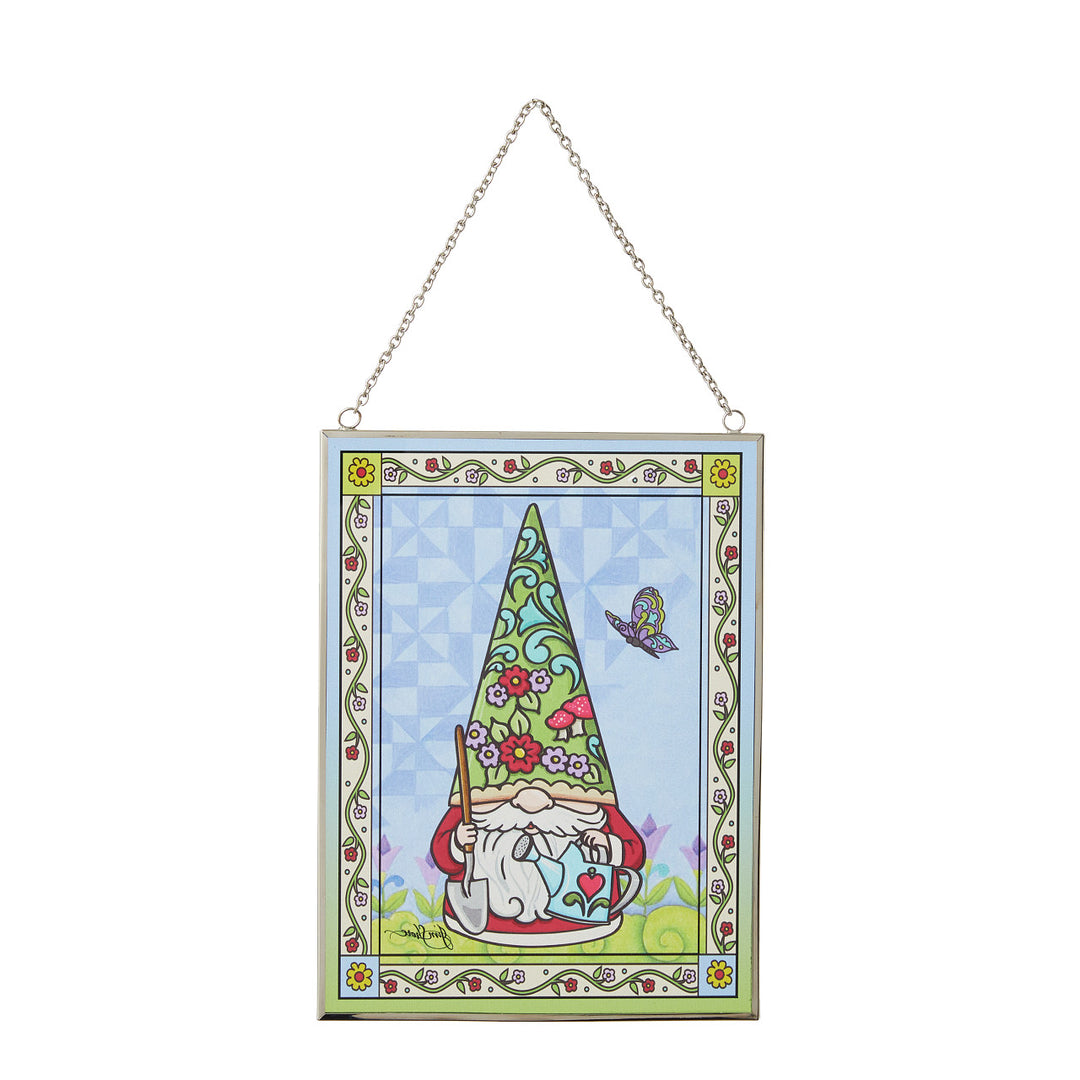 Jim Shore Heartwood Creek: Gnome Suncatcher sparkle-castle
