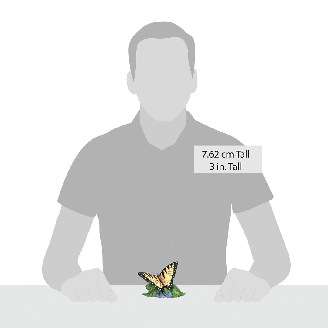 Jim Shore Heartwood Creek: Swallowtail Butterfly Mini Figurine sparkle-castle
