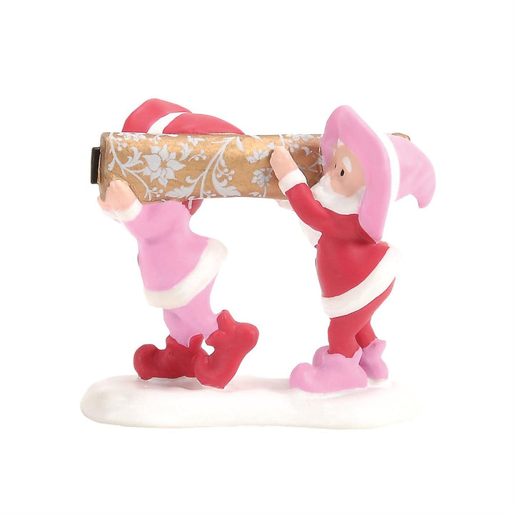 Department 56 North Pole Series: Barbie Gown Boutique, Set of 2 sparkle-castle