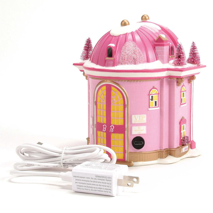 Department 56 North Pole Series: Barbie Gown Boutique, Set of 2 sparkle-castle