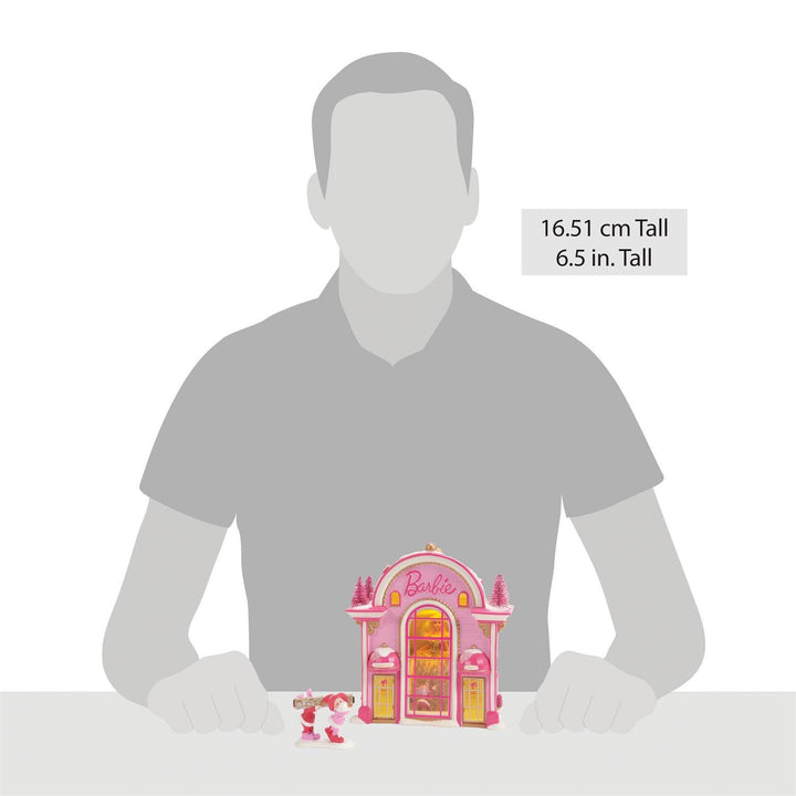 Department 56 North Pole Series: Barbie Gown Boutique, Set of 2 sparkle-castle