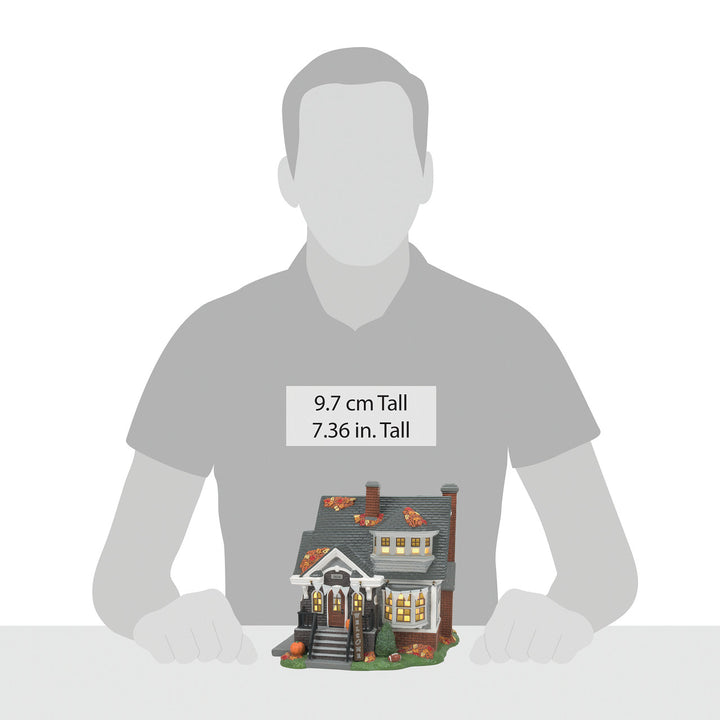 Department 56 Snow Village Harvest: Friday Night Fanatics sparkle-castle