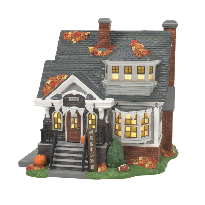 Department 56 Snow Village Harvest: Friday Night Fanatics sparkle-castle