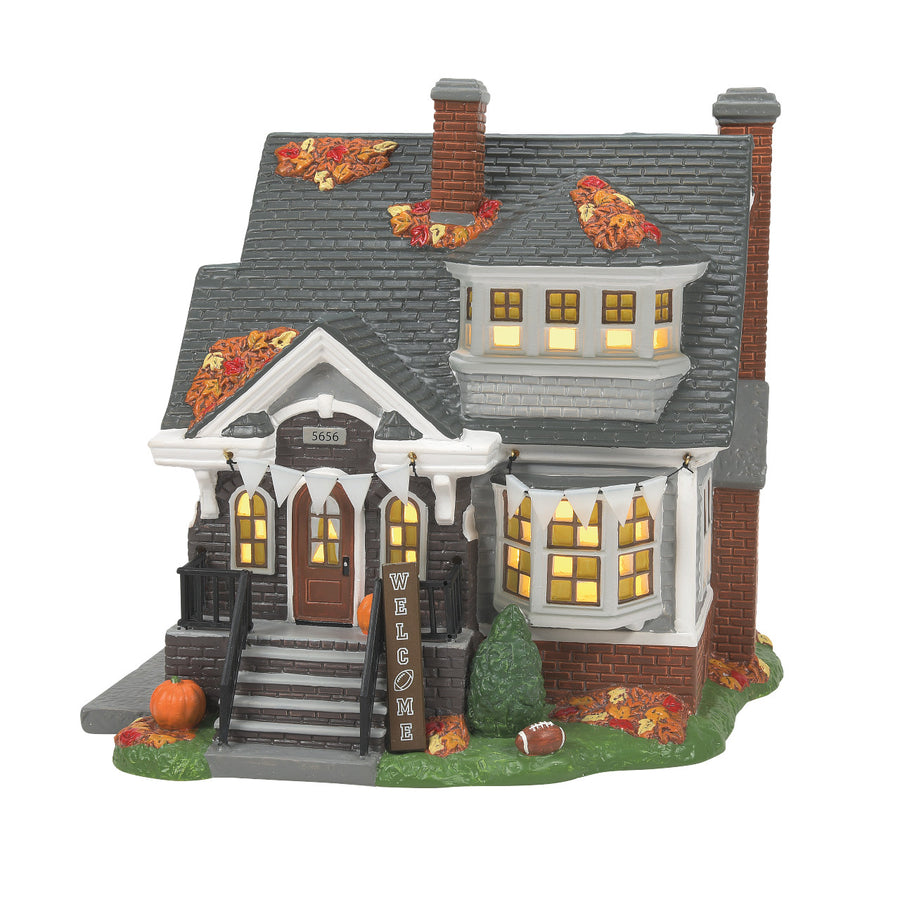 Department 56 Snow Village Harvest: Friday Night Fanatics sparkle-castle