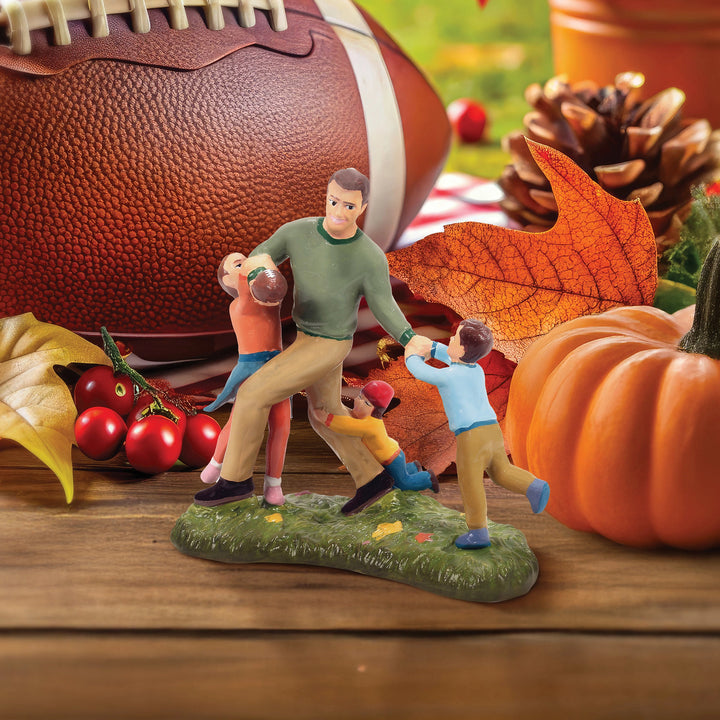 Department 56 Snow Village Harvest Accessory: Let's Get Dad! sparkle-castle