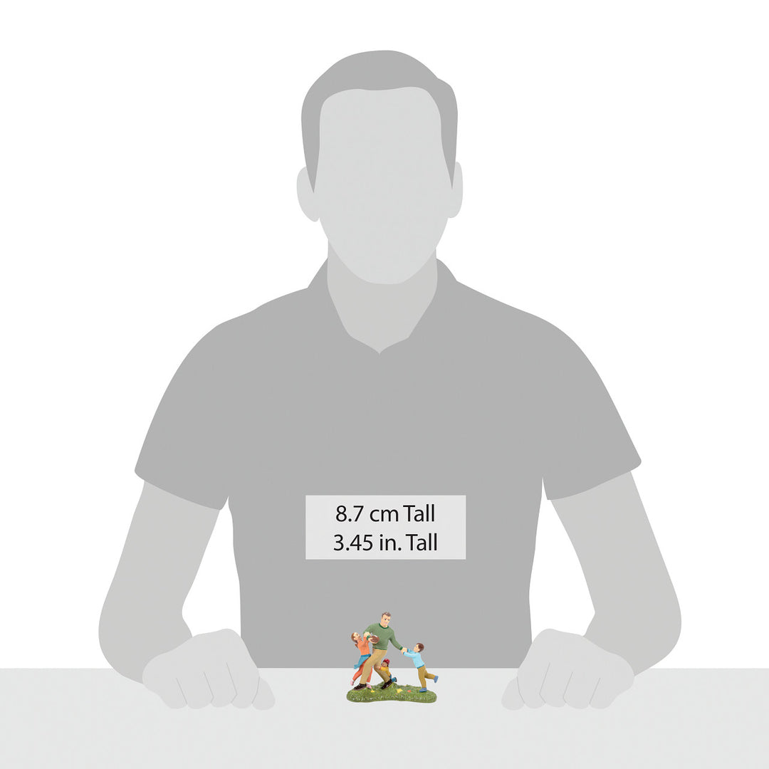 Department 56 Snow Village Harvest Accessory: Let's Get Dad! sparkle-castle