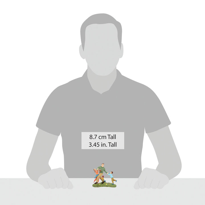 Department 56 Snow Village Harvest Accessory: Let's Get Dad! sparkle-castle