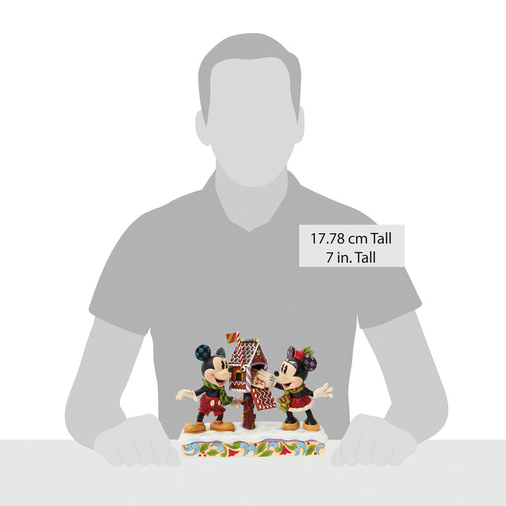 Jim Shore Disney Traditions: Mickey & Minnie Mailing Letters Figurine sparkle-castle